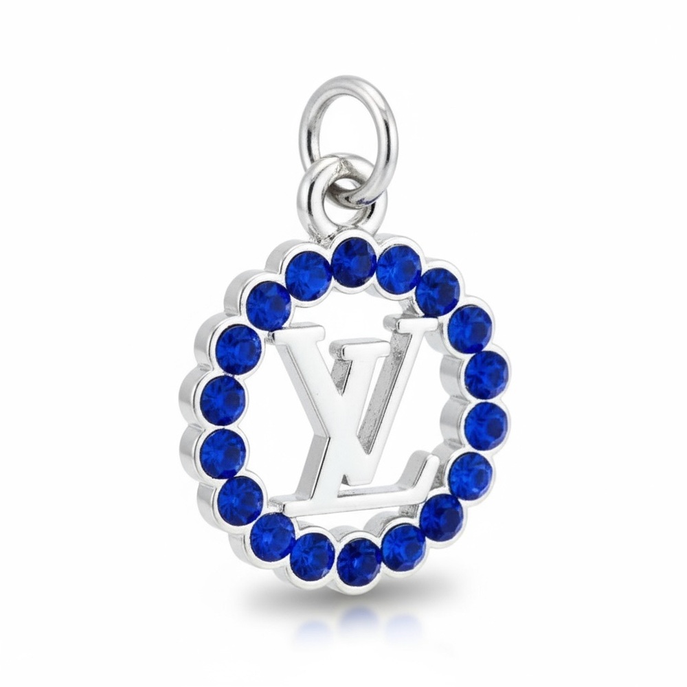 Louis Vuitton Authentic Silver Crystal Necklace Pendant for Necklace - Picture 6 of 15